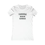 Cumming, Georgia - Est 1858 - Women's Favorite Tee