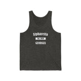 Alpharetta, Georgia - Est 1858 - Unisex Jersey Tank