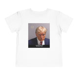 Trump Mugshot - Toddler Short Sleeve Tee