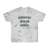 Alpharetta, Georgia - Est 1858 - Unisex Color Blast T-Shirt