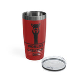 World's Greatest Dad Award with Fighting Kids - Ringneck Tumbler, 20oz