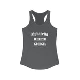 Alpharetta, Georgia - Est 1858 - Women's Ideal Racerback Tank