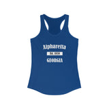 Alpharetta, Georgia - Est 1858 - Women's Ideal Racerback Tank