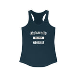 Alpharetta, Georgia - Est 1858 - Women's Ideal Racerback Tank