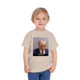Trump Mugshot - Toddler Short Sleeve Tee
