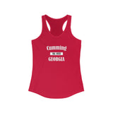 Cumming, Georgia - Est 1832 - Women's Ideal Racerback Tank