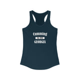 Cumming, Georgia - Est 1832 - Women's Ideal Racerback Tank