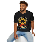 Stay out of the Kitchen - Play Pickelball - Unisex Softstyle T-Shirt