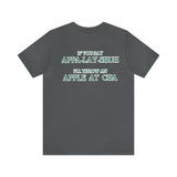Appalachia with Mountains - Unisex Jersey Short Sleeve Tee