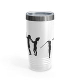 World's Greatest Dad Award with Fighting Kids - Ringneck Tumbler, 20oz