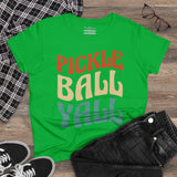Pickleball Yall Women's Midweight Cotton Tee