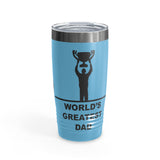 World's Greatest Dad Award with Fighting Kids - Ringneck Tumbler, 20oz