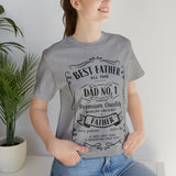 Best Father of All Time - Unisex Jersey Short Sleeve Tee