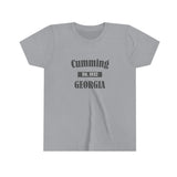 Cumming, Georgia - Est 1832 - Youth Short Sleeve Tee