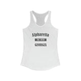 Alpharetta, Georgia - Est 1858 - Women's Ideal Racerback Tank