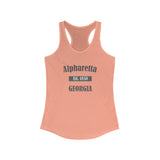 Alpharetta, Georgia - Est 1858 - Women's Ideal Racerback Tank