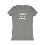 Cumming, Georgia - Est 1858 - Women's Favorite Tee
