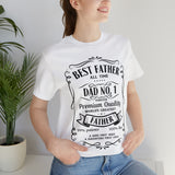 Best Father of All Time - Unisex Jersey Short Sleeve Tee