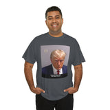 Trump Mugshot - Unisex Heavy Cotton Tee