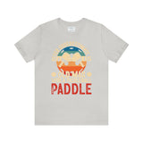 Never Underestimate an Old Man with a Pickleball Paddle - Unisex Jersey Short Sleeve Tee