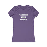 Cumming, Georgia - Est 1858 - Women's Favorite Tee