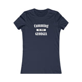 Cumming, Georgia - Est 1858 - Women's Favorite Tee