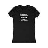 Cumming, Georgia - Est 1858 - Women's Favorite Tee