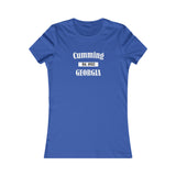 Cumming, Georgia - Est 1858 - Women's Favorite Tee