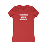 Cumming, Georgia - Est 1858 - Women's Favorite Tee