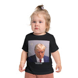 Trump Mugshot - Baby Short Sleeve T-Shirt