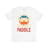 Never Underestimate an Old Man with a Pickleball Paddle - Unisex Jersey Short Sleeve Tee