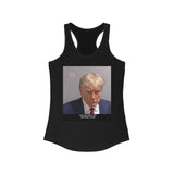 Trump Mugshot - Women's Ideal Racerback Tank