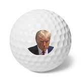 Donald Trump Mugshot - Golf Balls, 6pcs