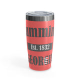 Cumming, Georgia - Est. 1832 - Ringneck Tumbler, 20oz