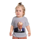 Trump Mugshot - Baby Short Sleeve T-Shirt