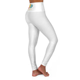 Pickleball - High Waisted Yoga Leggings (AOP)