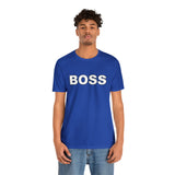 Boss - Unisex Jersey Short Sleeve Tee