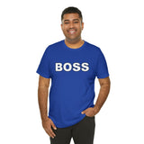 Boss - Unisex Jersey Short Sleeve Tee