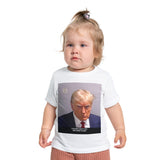 Trump Mugshot - Baby Short Sleeve T-Shirt