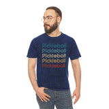 Pickleball (multicolor) - Unisex Mineral Wash T-Shirt