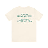 Appalachia with Mountains - Unisex Jersey Short Sleeve Tee