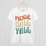 Pickleball Yall Women's Midweight Cotton Tee