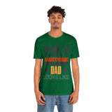 This is What an Awesome Dad Looks Like - Unisex Jersey Short Sleeve Tee