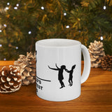 World's Greatest Dad Award with Fighting Kids - Ceramic Mug 11oz