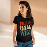 Pickleball Yall Women's Midweight Cotton Tee