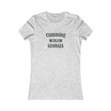 Cumming, Georgia - Est 1858 - Women's Favorite Tee