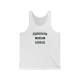 Alpharetta, Georgia - Est 1858 - Unisex Jersey Tank