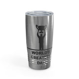 World's Greatest Dad Award with Fighting Kids - Ringneck Tumbler, 20oz
