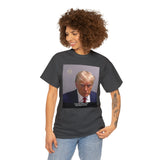 Trump Mugshot - Unisex Heavy Cotton Tee