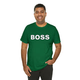 Boss - Unisex Jersey Short Sleeve Tee